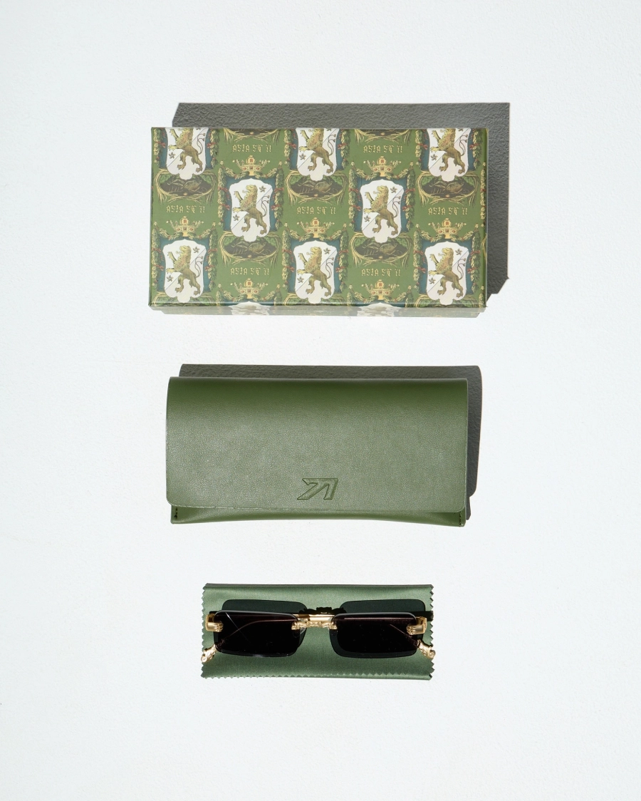 Очки солнцезащитные ASIA ST 71, цвет: золотой/черный Ast71.glasses-shizi-gold/black | новая мужская коллекция купить онлайн