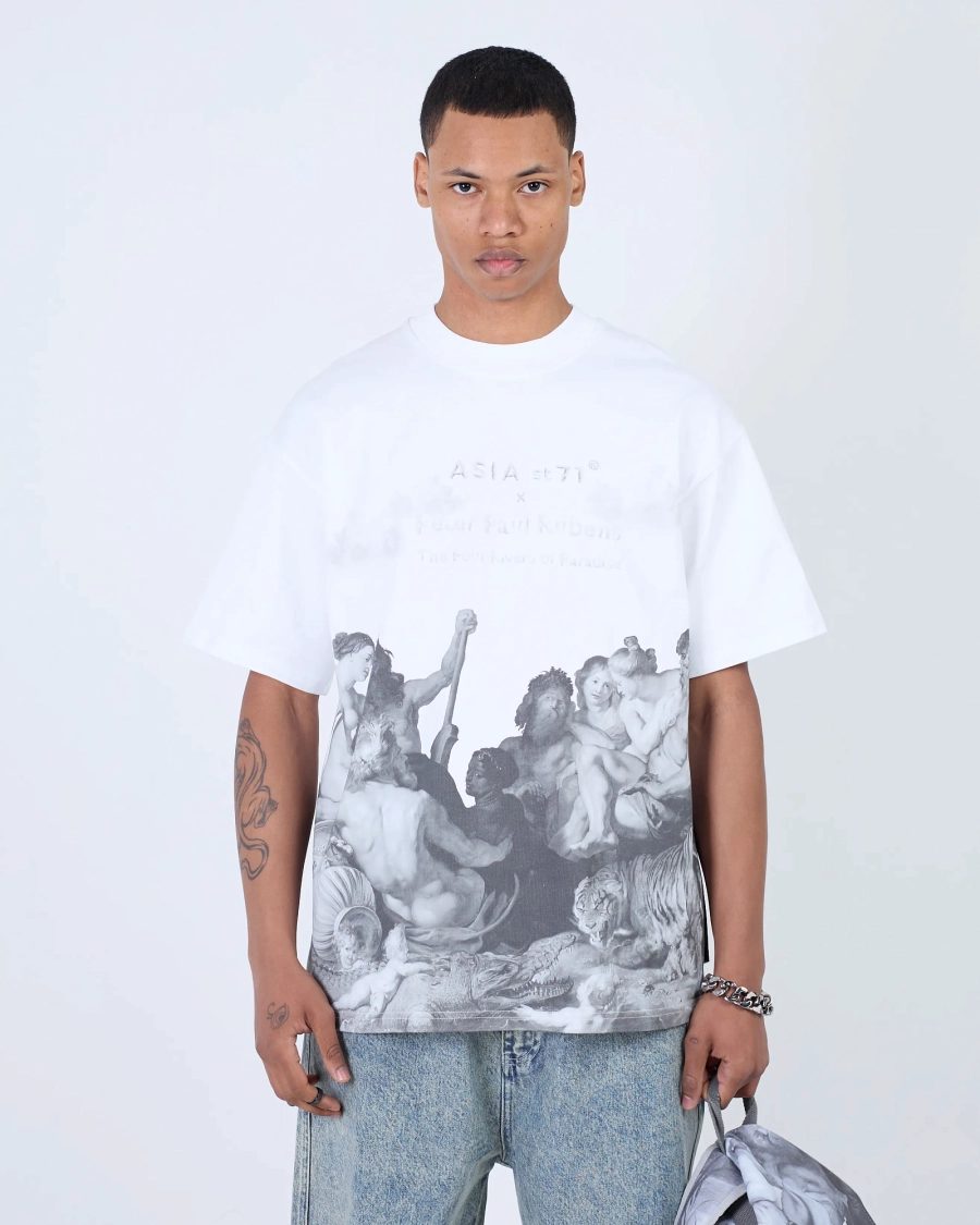 Футболка ART UNION PAUL RUBENS WHITE ASIA ST 71, цвет: белый, Ast71.tt-PaulR-wh купить онлайн