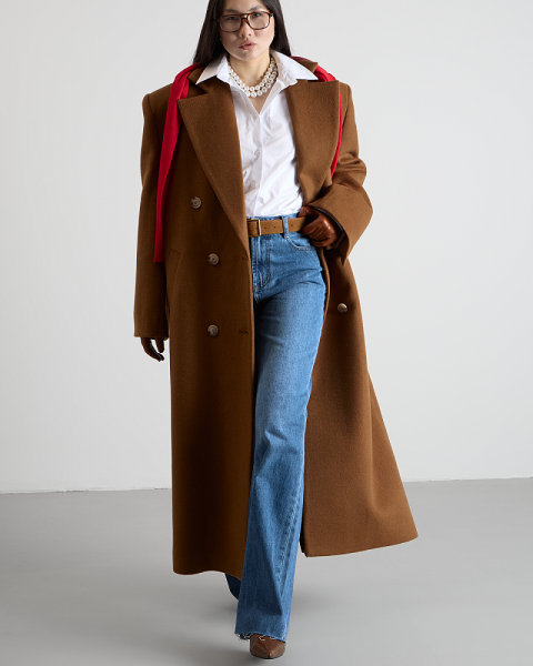 Пальто MIA AIM, цвет: рыжий, MIA693 купить онлайн