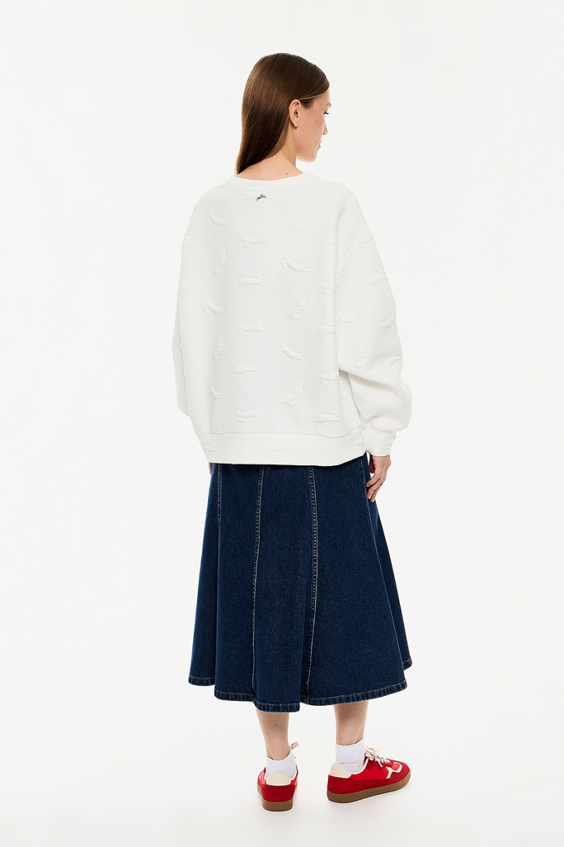 Толстовка DREAMS BY ALENA AKHMADULLINA, цвет: молочный, 225103160404144/713000 купить онлайн