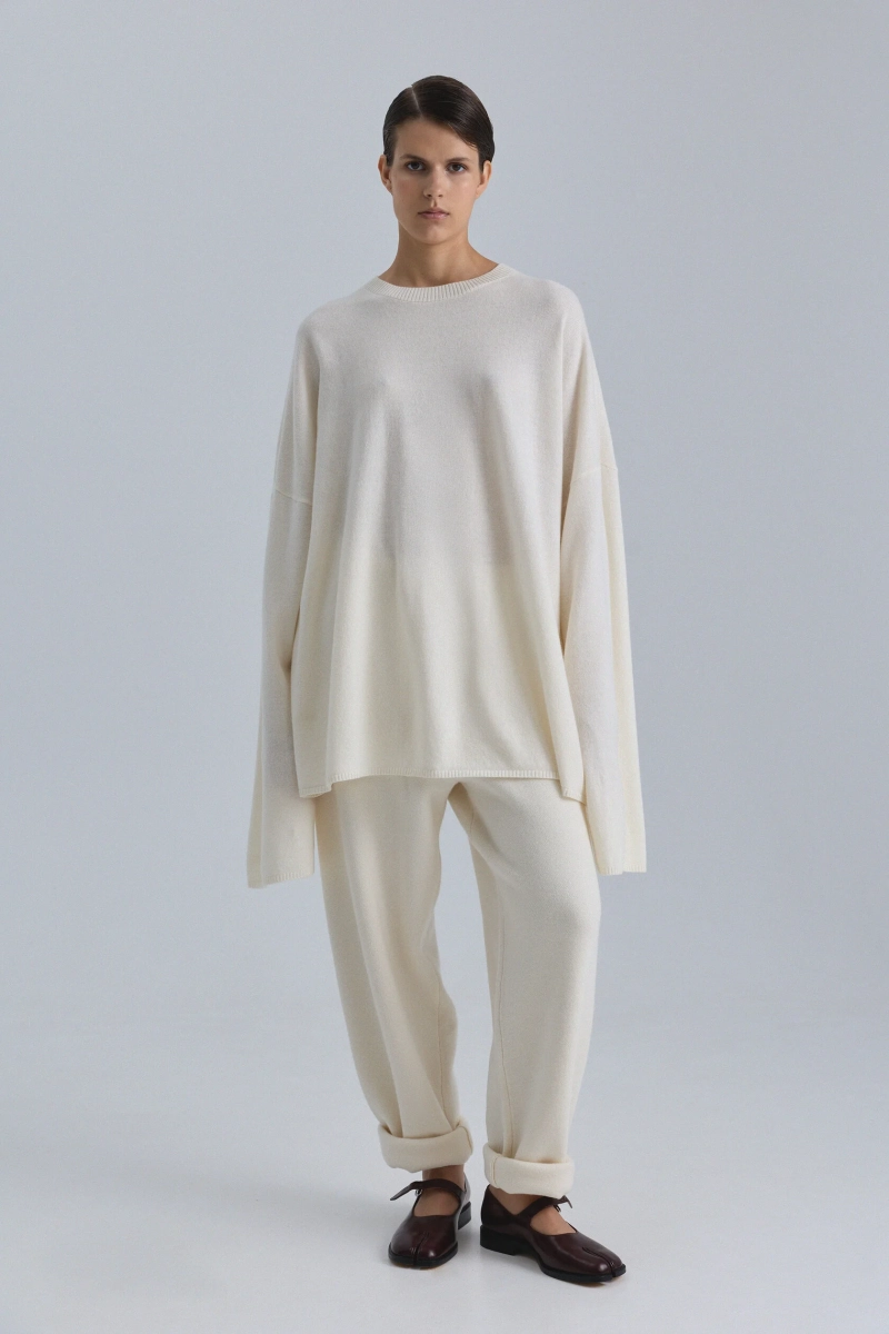 Лонгслив OPORA Mankova, цвет: молочный, FW24/25-02 купить онлайн