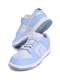 Кроссовки женские Nike Dunk Low "Blue Airbrush Canvas" NKDADDYS SNEAKERS, цвет: голубой FN0323-400 купить онлайн