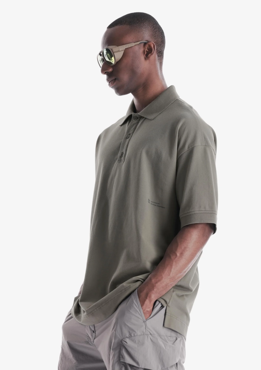 Футболка-поло KRAKATAU, цвет: елово-серый, Tm139-52 купить онлайн