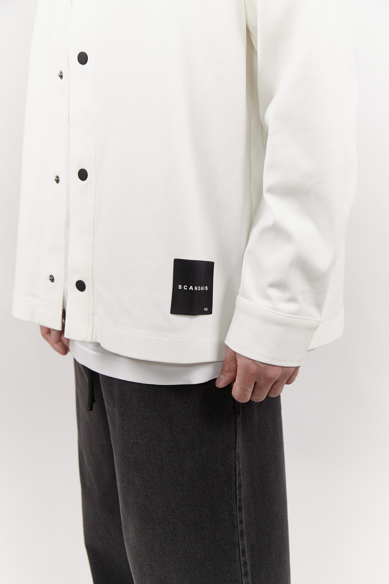Рубашка с длинным рукавом SCANDALIS, цвет: белый, РБ001а купить онлайн