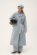 Тренч Gigi FASHION REBELS, цвет: голубой FR24FW2TR43PCW310LB |новая коллекция купить онлайн
