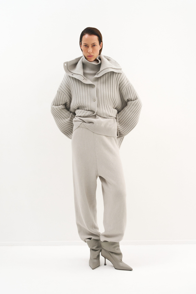 Кардиган «Ото» Mankova, цвет: серый, SS26-003 купить онлайн