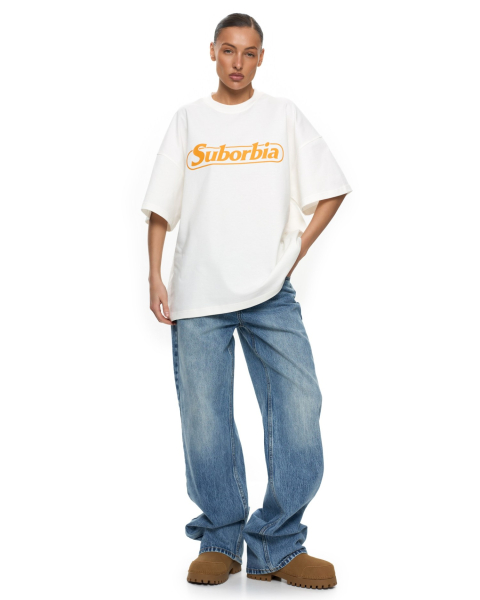 Футболка APRES SKI Suborbia, цвет: white-orange, 006515 купить онлайн