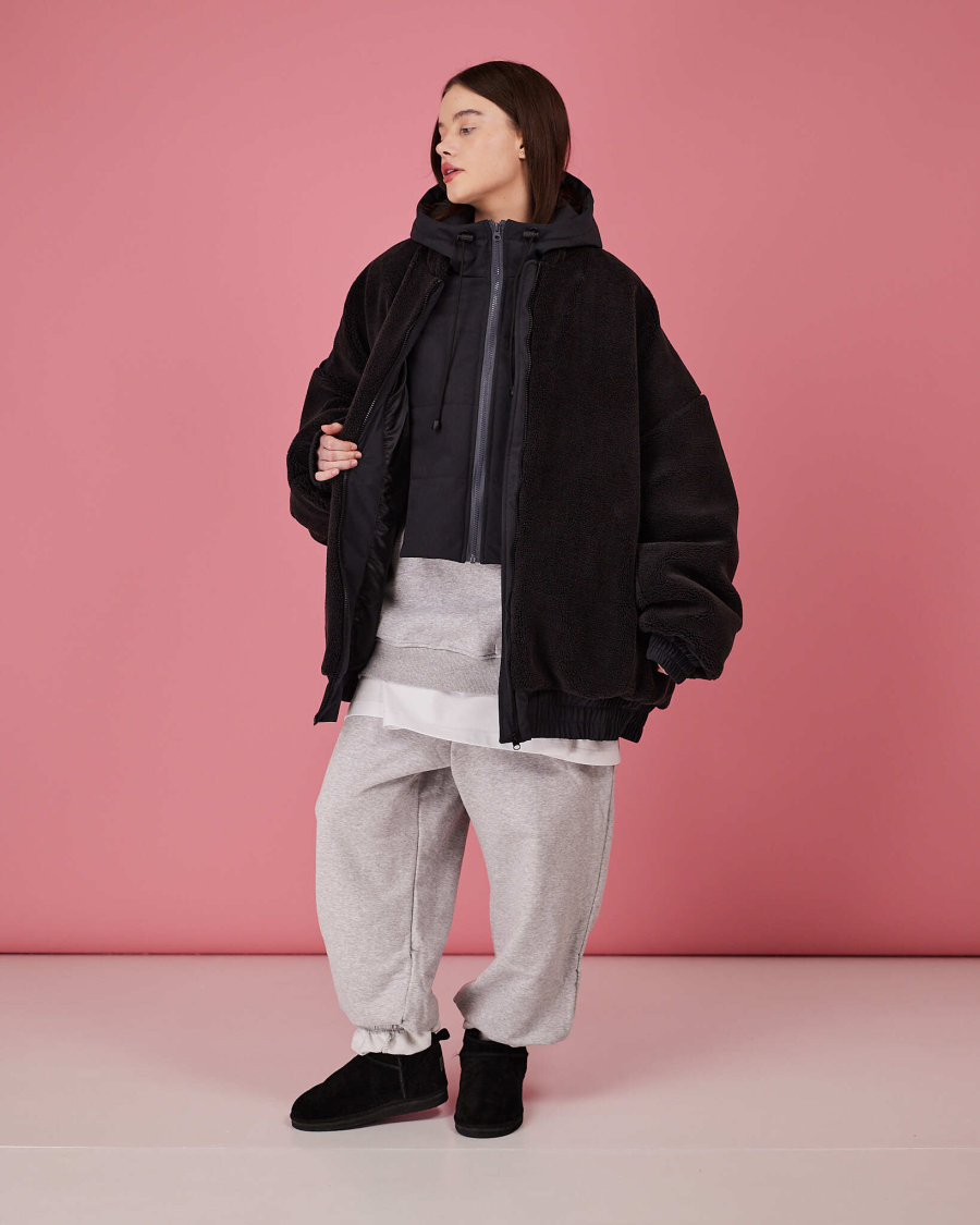 Бомбер с манишкой TABOO, цвет: темно-серый, BrManGrph купить онлайн