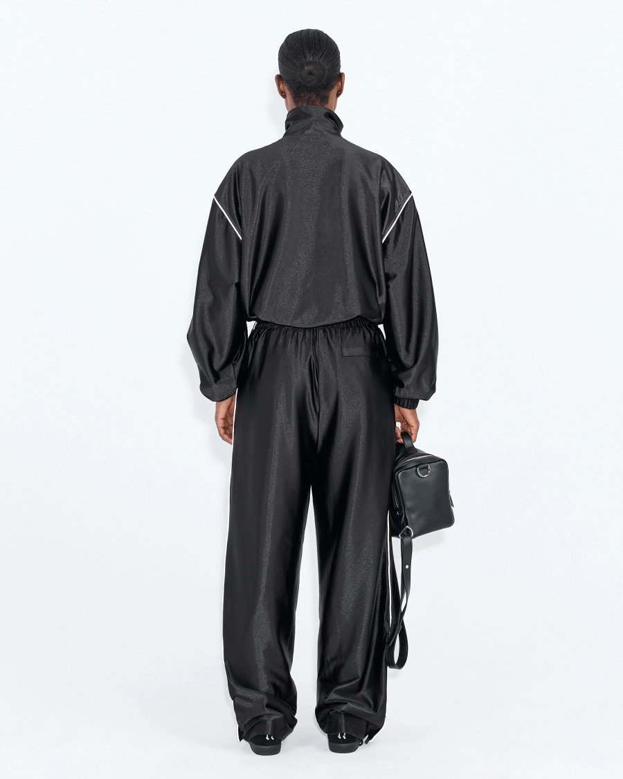 Брюки из сатина ASIA ST 71, цвет: Черный, Ast71.pants-satin-bl-w купить онлайн