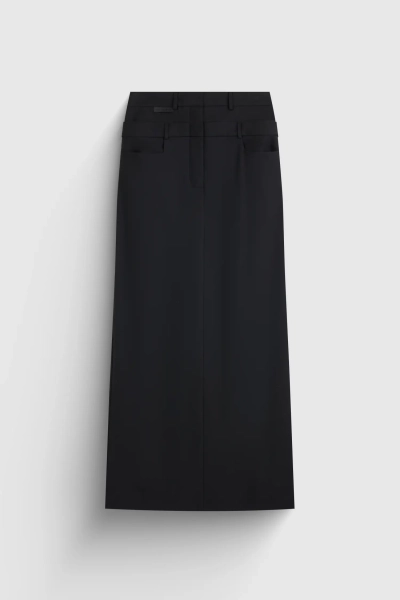 Юбка с двойным поясом Label .B, цвет: black, Sk.27.3.3131BLC со скидкой купить онлайн