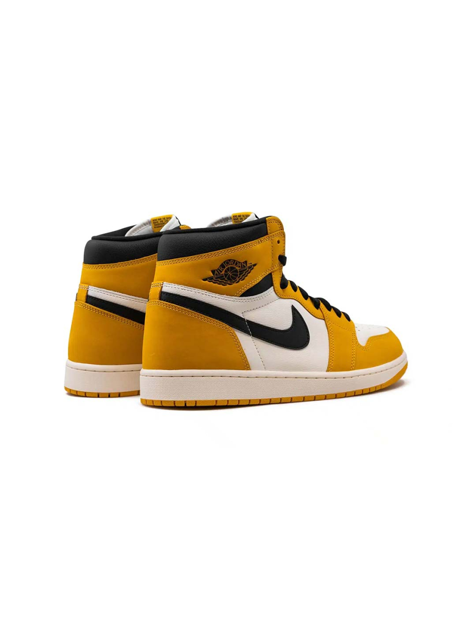 Кроссовки Nike Air Jordan 1 Retro High OG shvetsov store, цвет: yellow ochre DZ5485-701 купить онлайн