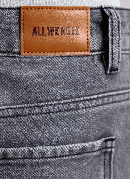 Джинсы прямые ALL WE NEED, цвет: серый, 2603W4609-03 купить онлайн