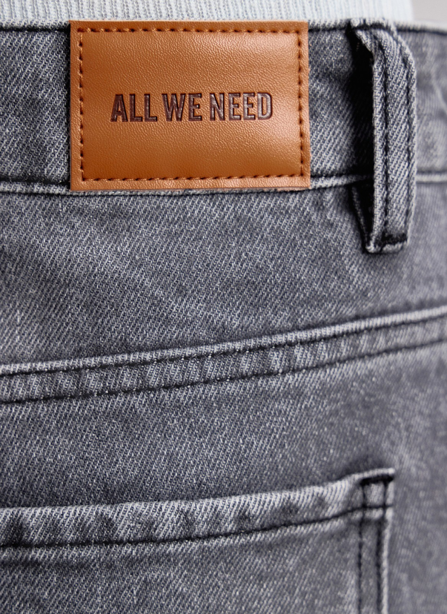 Джинсы прямые ALL WE NEED, цвет: серый, 2603W4609-03 купить онлайн