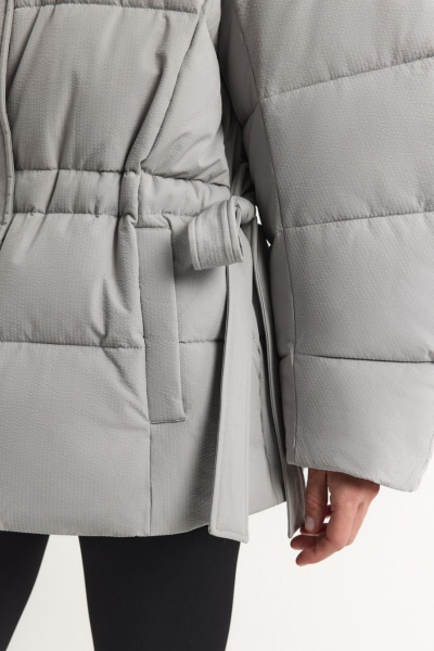 Пуховик с капюшоном TOPTOP, цвет: серый, TT.042.17963.800 купить онлайн