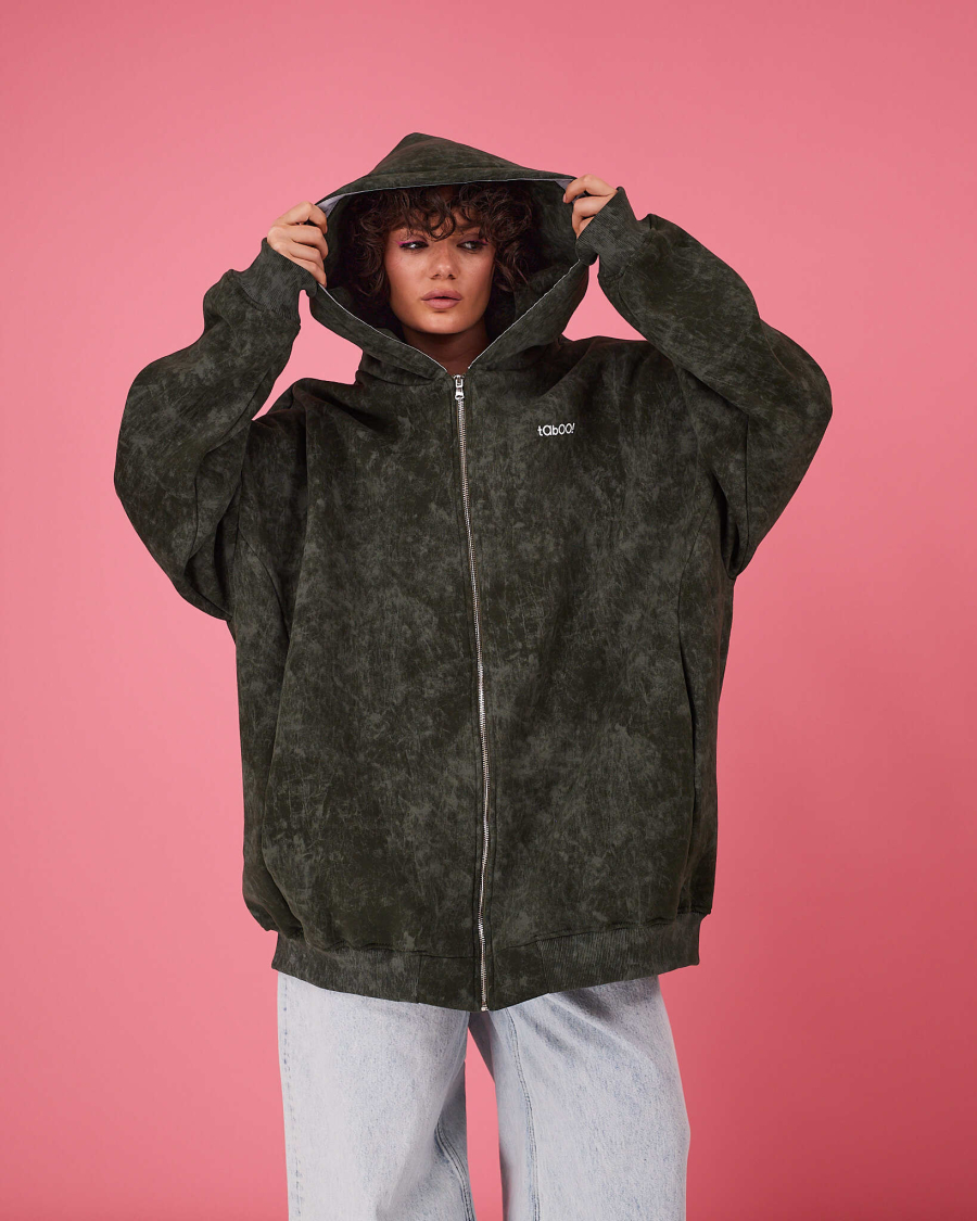 Табуха на молнии варенка TABOO, цвет: зеленый, Tz11 купить онлайн