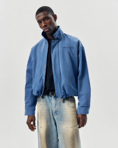 Куртка деним NAIPACHE, цвет: синий, 2614013200 купить онлайн