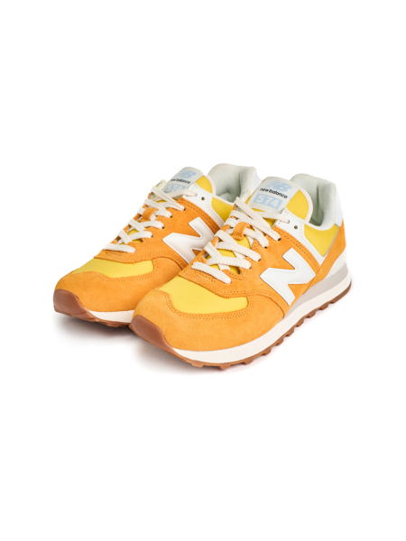 Кроссовки унисекс New Balance 574 "Gold" NKDADDYS SNEAKERS, цвет: оранжевый U574RC2 купить онлайн