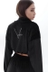 Бомбер Velour укороченный