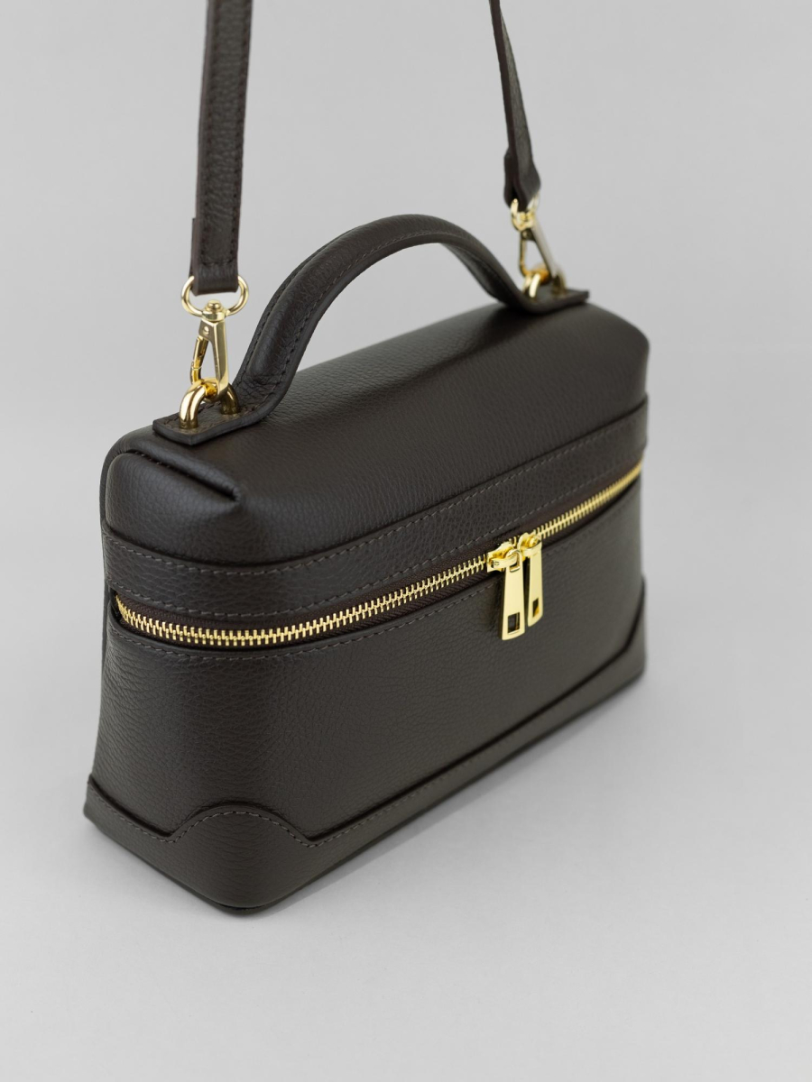 Сумка JENNA MEDIUM brand salad, цвет: chocolate J-704-PHR 7899 купить онлайн