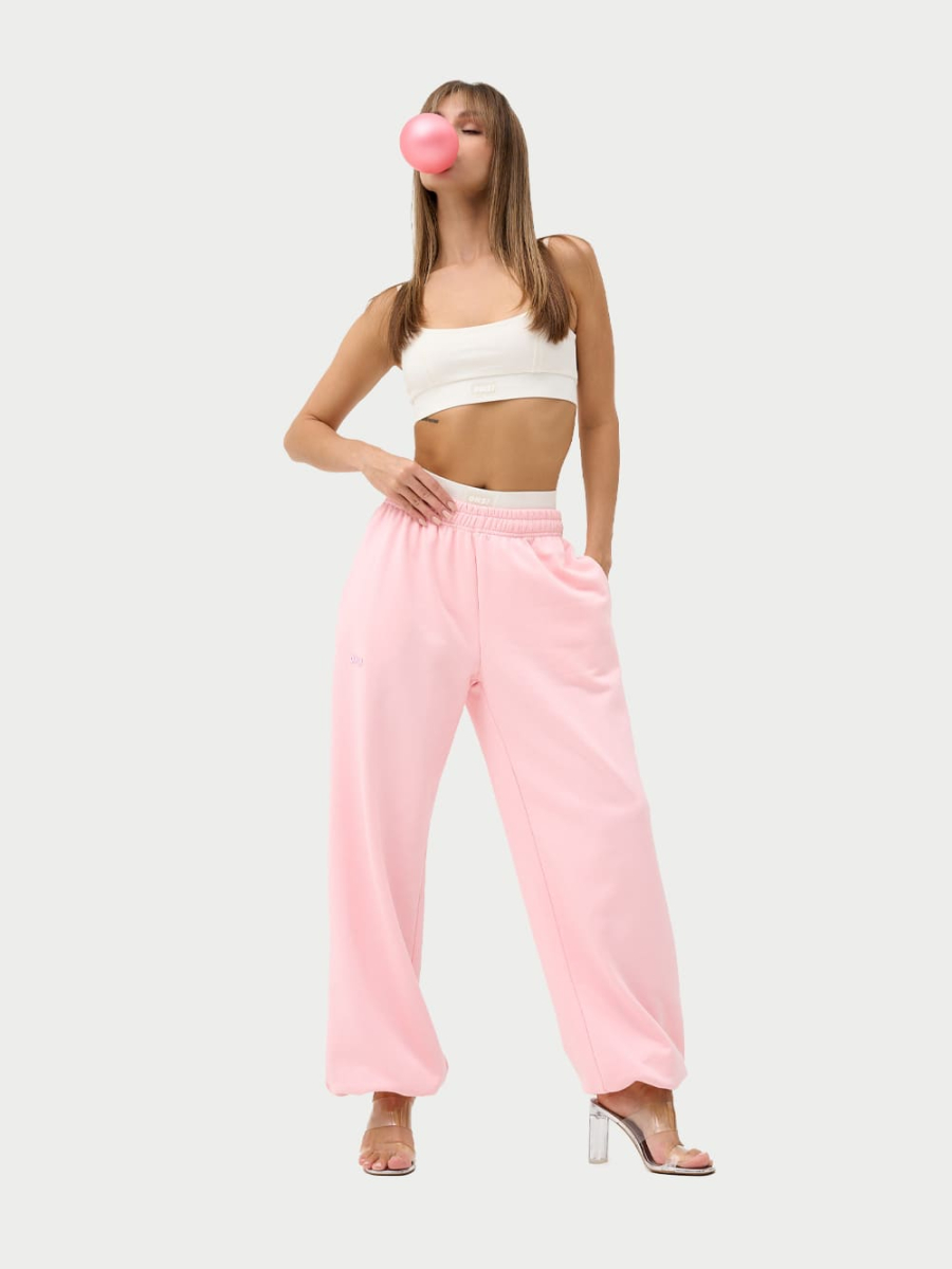 Брюки с застёжкой ONSI, цвет: PINK,  купить онлайн