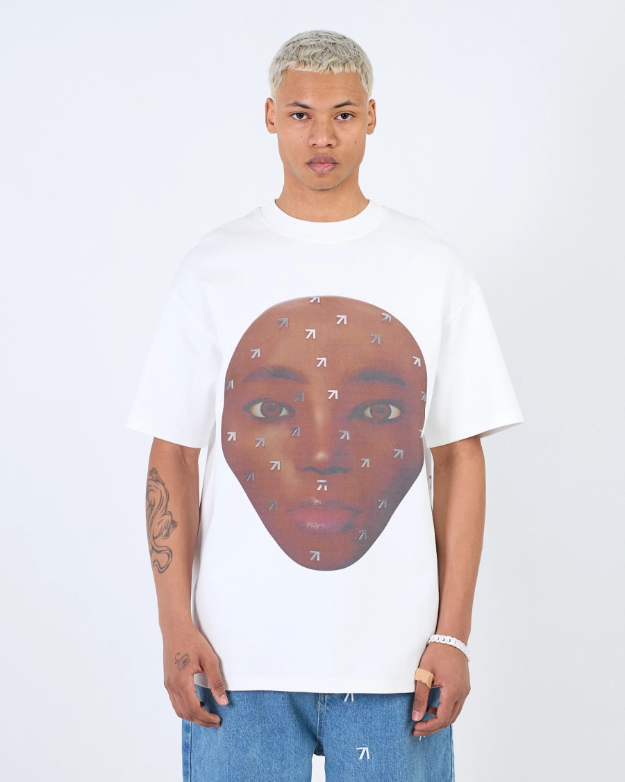 Футболка LUNA FACE WHITE ASIA ST 71, цвет: белый, Ast71.tt-Lunaface-wh купить онлайн