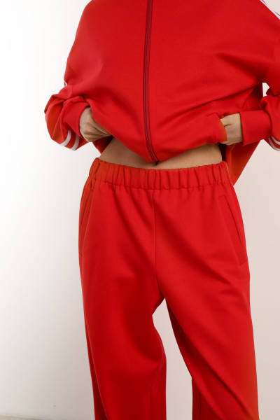 Брюки sporty red issju, цвет: красный,  купить онлайн