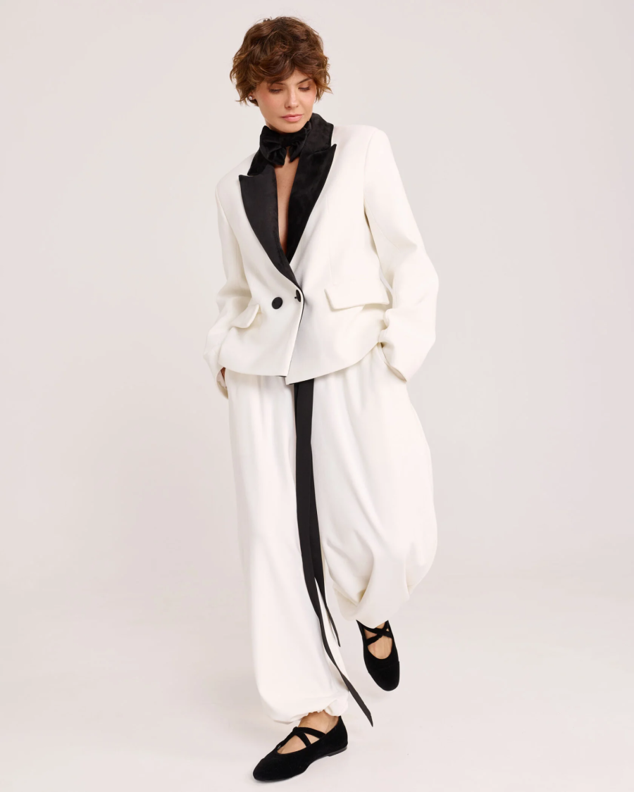 Брюки из фланели MILK