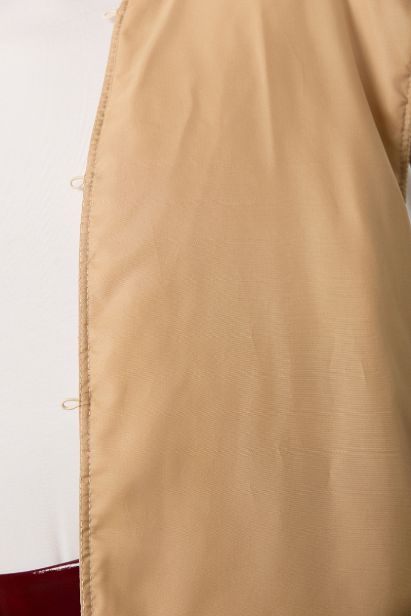 Ветровка с пропиткой, с патами и съемным утеплителем Ricoco, цвет: бежевый, 7069/1 купить онлайн