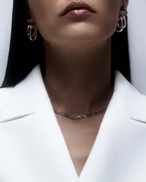 Колье-цепь Chen Darkrain, цвет: серебро, DS2011 купить онлайн