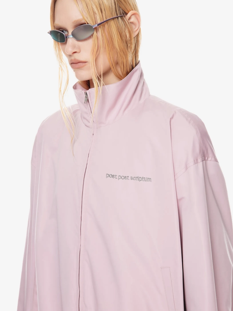 Олимпийка с увеличенной линией плеча POST POST SCRIPTUM, цвет: розовый  |трендовая новинка купить онлайн