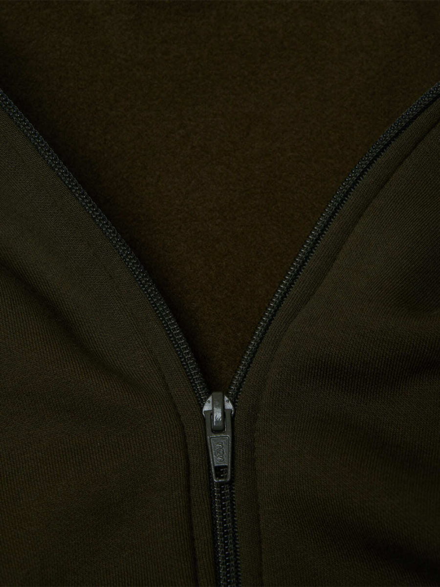 Zip Худи с начесом ONSI, цвет: Khaki,  купить онлайн