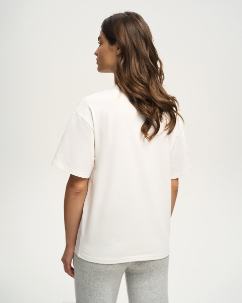 Футболка To be Blossom, цвет: WHITE, 131418 купить онлайн