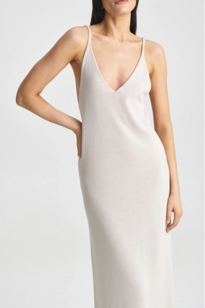 Платье Cotton Ivory Erist store, цвет: кремовый НФ-00000800 |новая коллекция купить онлайн