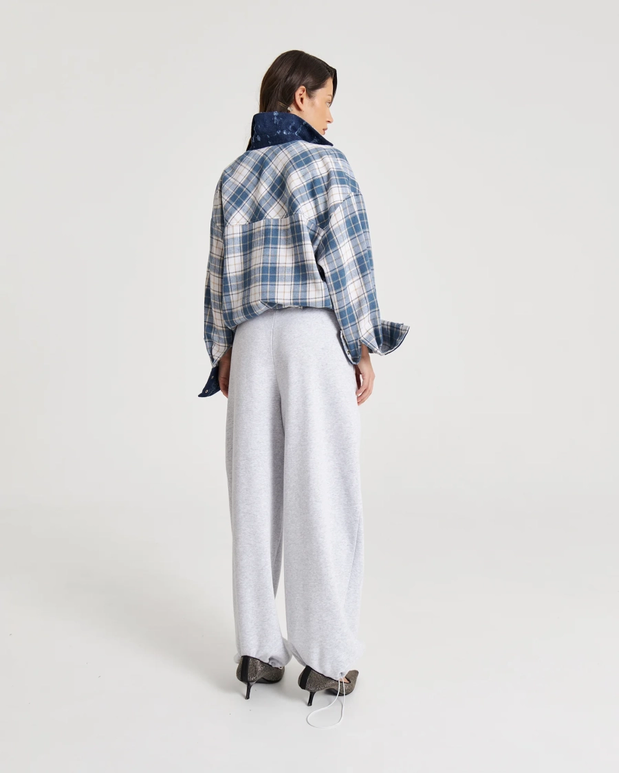 Рубашка в клетку BLUE