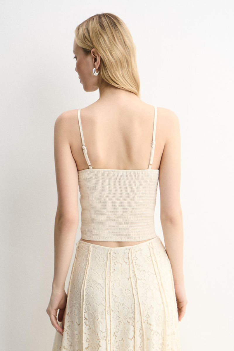 Топ DULIOS ENEVOO, цвет: молочный,  купить онлайн