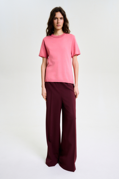 Футболка вязаная LIGHT PINK Label .B, цвет: LIGHT PINK, Kn.04.4.0138LP купить онлайн