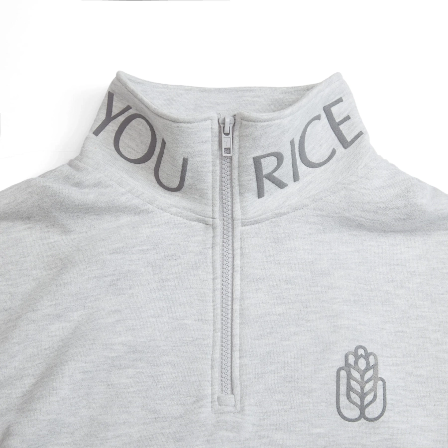 Анорак SWEATSHIRT HALF-ZIP/RICE/MELANGE RICE, цвет: меланж,  купить онлайн