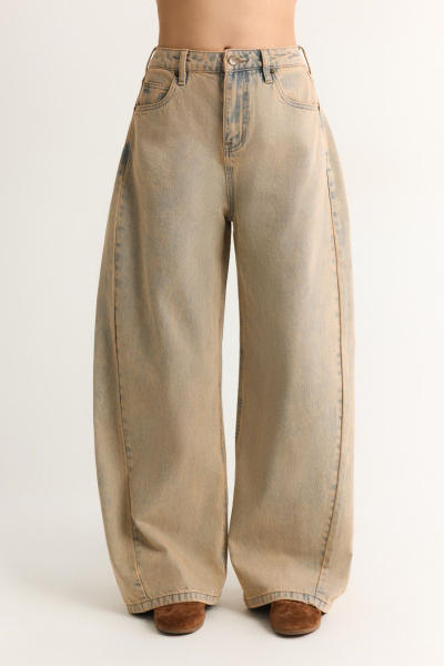 Джинсы из 100% хлопка TOPTOP, цвет: бежевый, TT.036.18849.110 купить онлайн