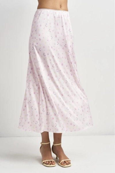 Юбка в цветочек Erist store, цвет: розовый, НФ-00003560 купить онлайн