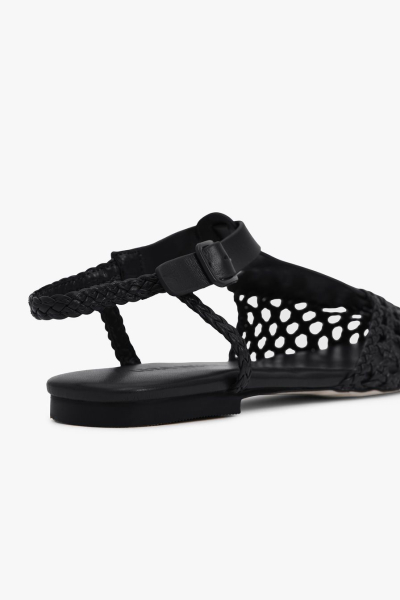 Сандалии из натуральной кожи Lera Nena, цвет: Черный LN.208.17298.900 купить онлайн