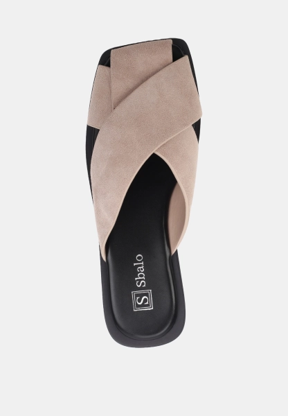 Мюли натуральные SBALO, цвет: бежевый SDL90-3 купить онлайн