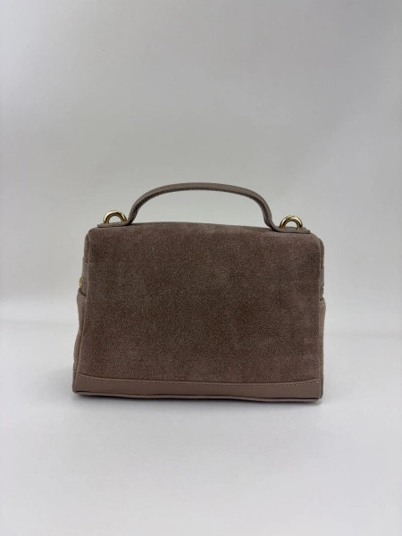 Сумка JENNA MEDIUM brand salad, цвет: stacey suede cappuccino J-704-PHR 7881 купить онлайн