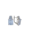 Серьги «TOSYA PREMIUM» с фианитом diamond Tosya Store, цвет: серебро, 20-72-00333-311 купить онлайн