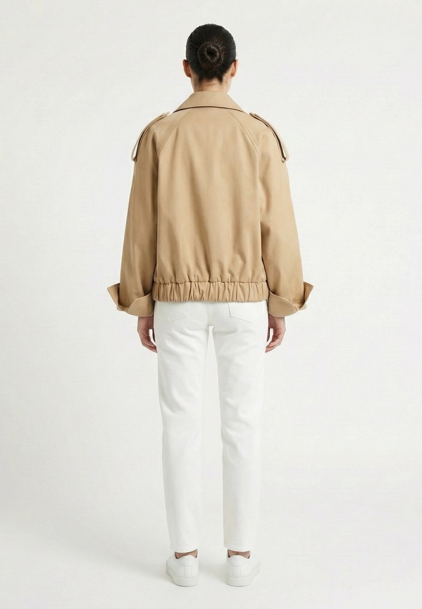 Куртка из плащевой ткани с рукавом реглан REFERT, цвет: Светло-бежевый, 02-3695/1-2511 купить онлайн