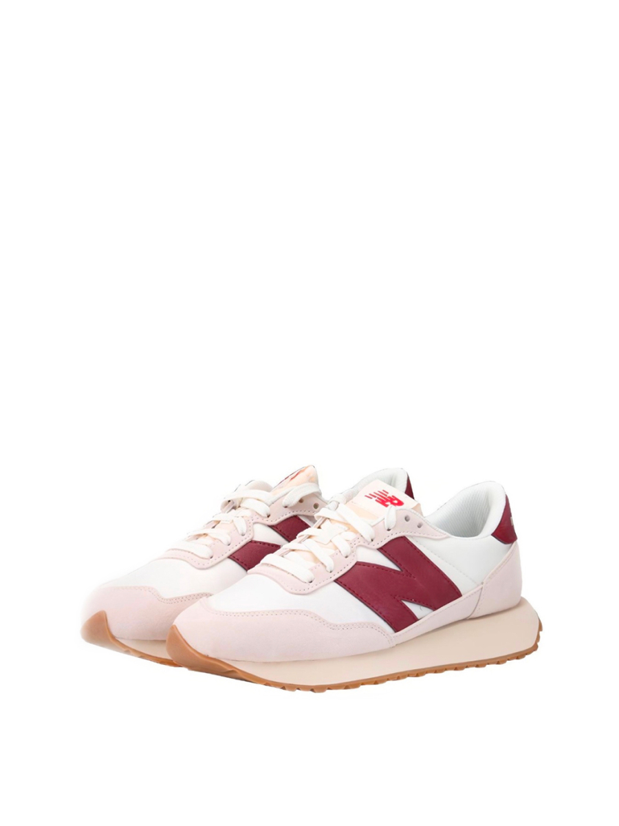 Кроссовки New Balance 237 shvetsov store, цвет: Бордовый MS237SB купить онлайн