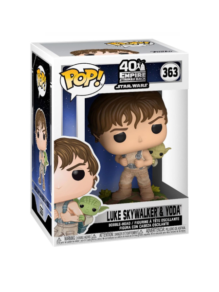 Фигурка Funko POP! "Star Wars: ESB - Training Luke with Yoda" shvetsov store, цвет: микс  купить онлайн