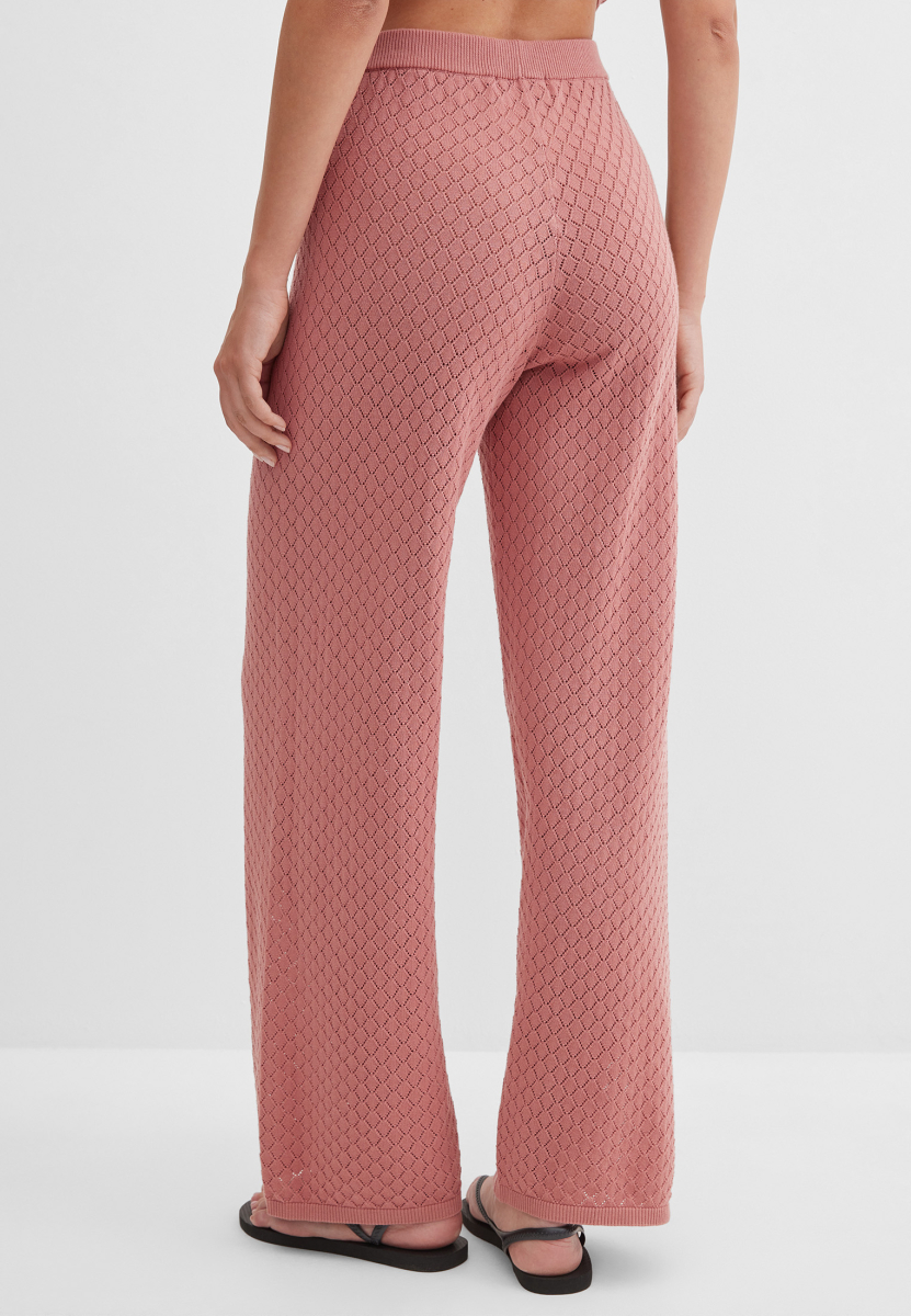 Ажурные брюки из хлопка Marou, цвет: розовый, Mar_26051010 купить онлайн