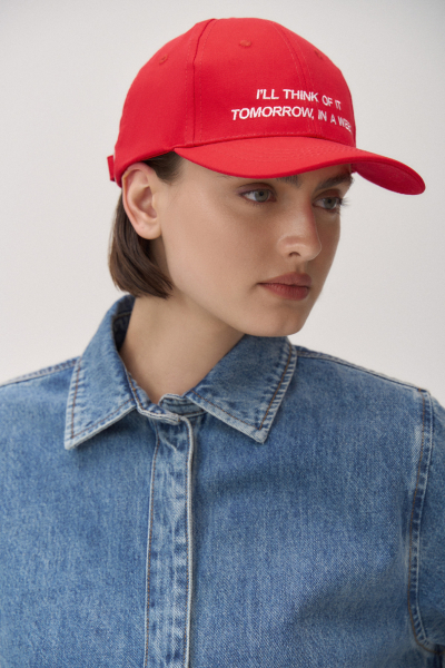 Кепка FASHION REBELS, цвет: красный FR25SS1CP000W310RD купить онлайн