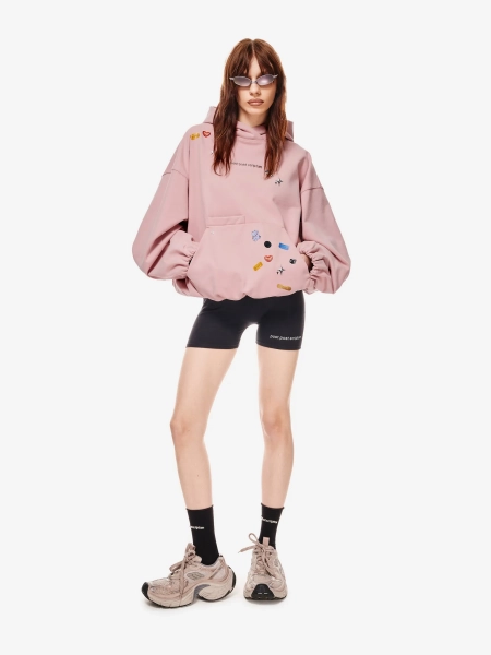 Sticker pack Худи Оверсайз p.p.s., цвет: пудровый розовый, 0867.01.00.PNK купить онлайн