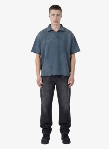 Футболка поло F | ABLE, цвет: голубой,  купить онлайн